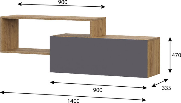 Полка Тащи в дом Люмо ПЛ 01