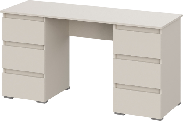 Письменный стол Тащи в дом Люмо с ящиками ПС 02 (кашемир) - фото