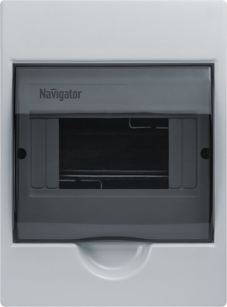 Бокс пластиковый Navigator NSS-DBW-6-WH-IP41 / 93793 - фото