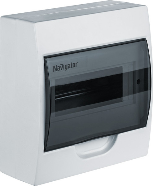 Бокс пластиковый Navigator NSS-DBW-8-WH-IP41 / 93794
