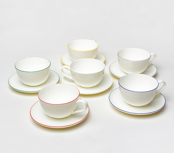 Чашка с блюдцем Stenova Home Symbol 61402132