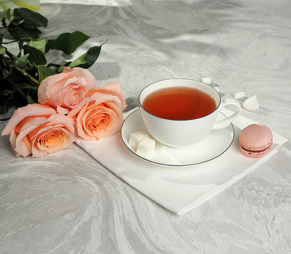 Чашка с блюдцем Stenova Home Symbol 61402136