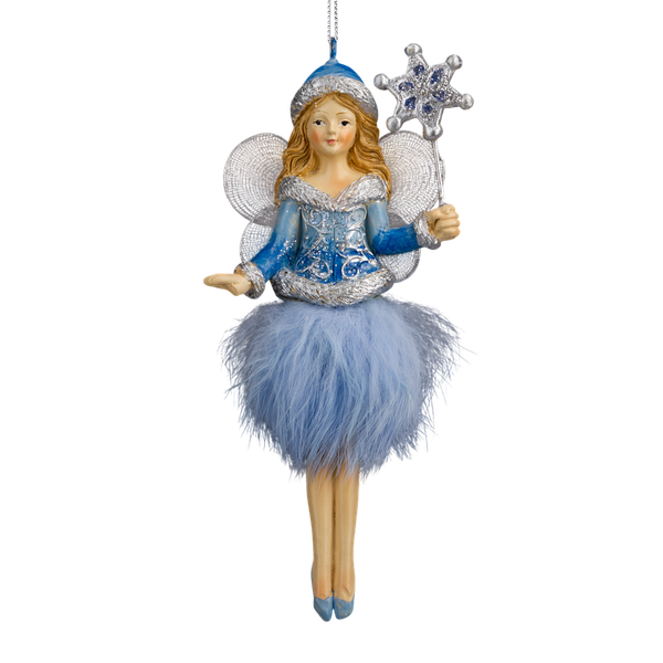 Елочная игрушка Erich Krause Decor. Фея с волшебной палочкой / 64548 - фото