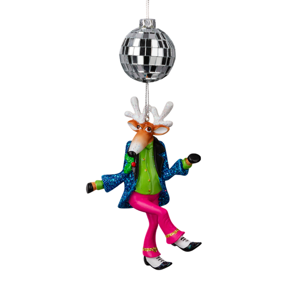 Елочная игрушка Erich Krause Decor. Диско-олень / 64442 - фото