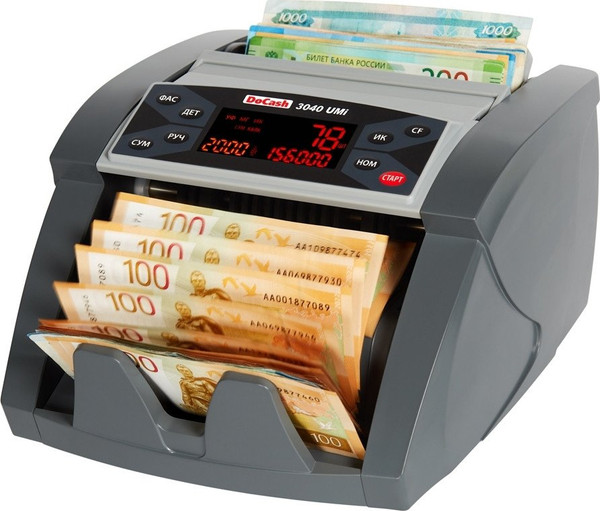 Счетчик банкнот DoCash 3040 Umi / 14358