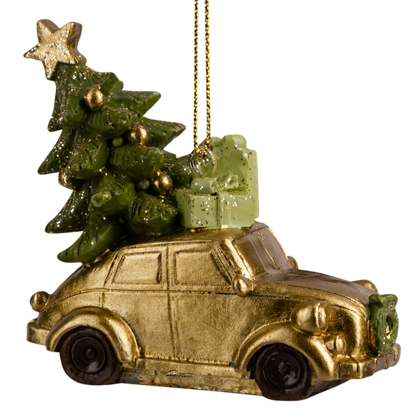 Елочная игрушка Erich Krause Decor. Везем елочку / 64570 - фото