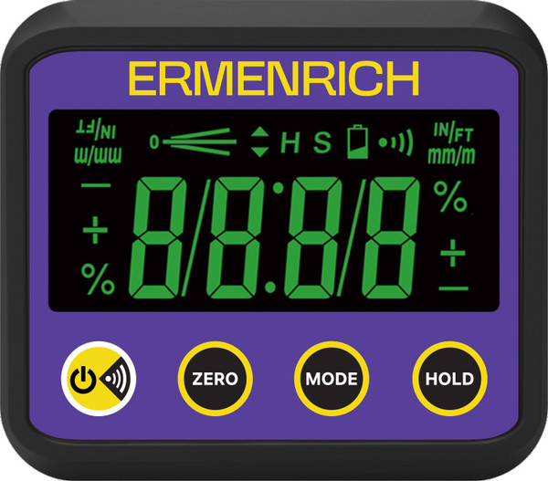 Уклономер цифровой Ermenrich Verk LQ40 / 85693 - фото