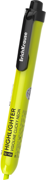 Текстовыделитель Erich Krause Visioline RV-70 Clicky Neon / 65578 - фото