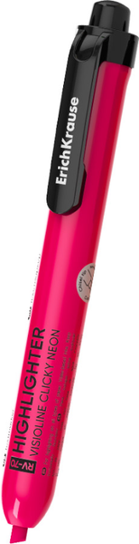 Текстовыделитель Erich Krause Visioline RV-70 Clicky Neon / 65580 - фото