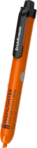 Текстовыделитель Erich Krause Visioline RV-70 Clicky Neon / 65581 - фото