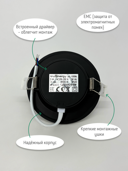 Точечный светильник Truenergy 10086