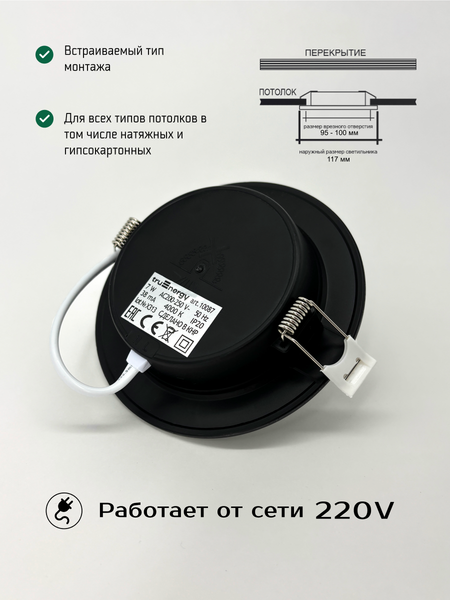 Точечный светильник Truenergy 10087