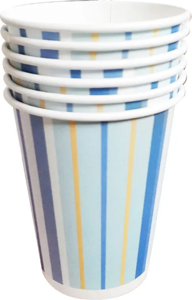 Набор бумажных стаканов Лекс Гол/Пол - фото