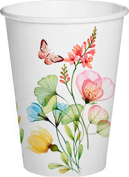 Набор бумажных стаканов Лекс Лето - фото