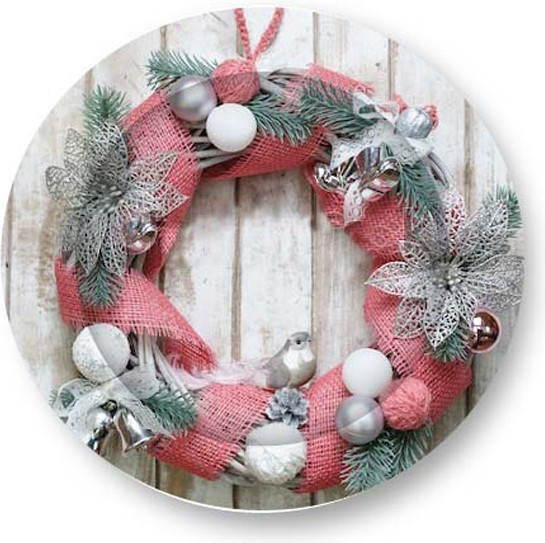 Набор одноразовых тарелок Лекс Венок/ Арт21 - фото