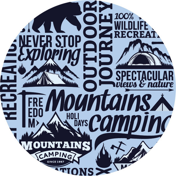 Набор одноразовых тарелок Лекс Вершины - фото