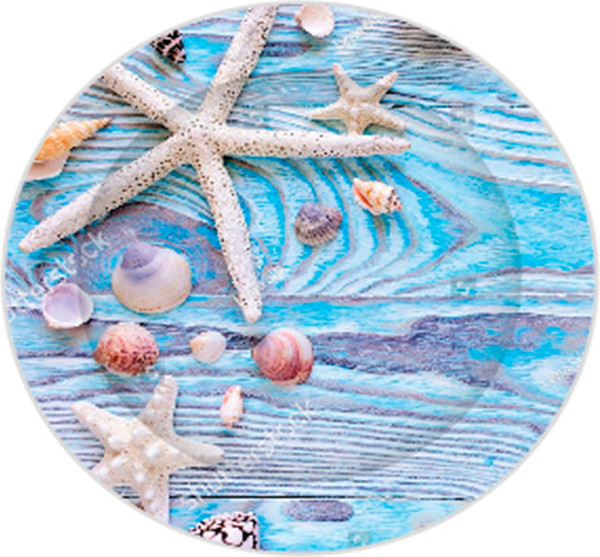 Набор одноразовых тарелок Лекс Море5 - фото