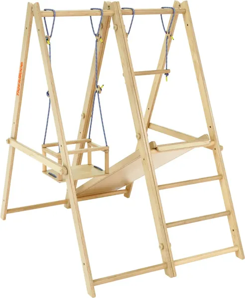 Детский спортивный комплекс TigerWood Dreamland E-lite / 220000 (трапеция качели) - фото