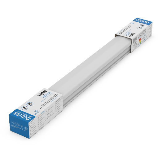 Светильник линейный Gauss Universal IP65 605x60x56мм 18Вт 1800lm 6500К / 843424318A