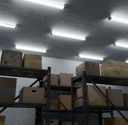 Светильник линейный Gauss Universal IP65 605x60x56мм 18Вт 1800lm 6500К / 843424318A