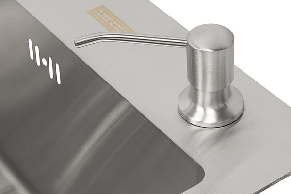 Мойка кухонная Arfeka ECO AR 45x45 N+CL AR+DS AR