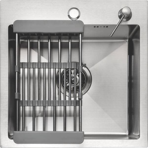 Мойка кухонная Arfeka ECO AR 45x45 N+CL AR+DS AR - фото