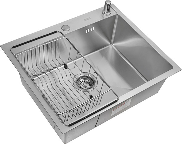 Мойка кухонная Arfeka ECO AR 60x50+CL AR F+DS AR