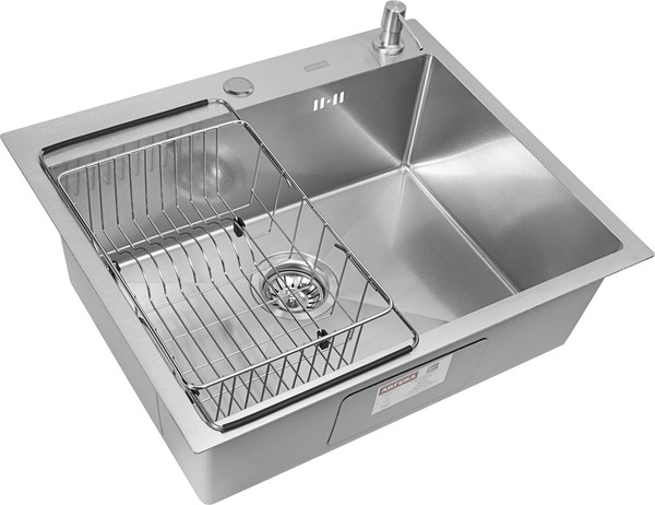 Мойка кухонная Arfeka ECO AR 60x50+CL AR F+DS AR