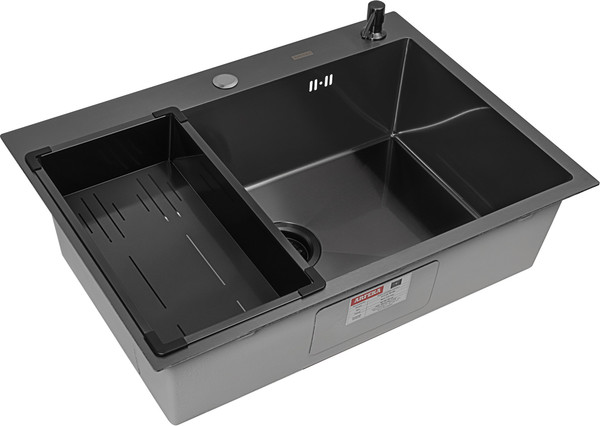 Мойка кухонная Arfeka ECO AR 70x50+CL AR G+DS AR