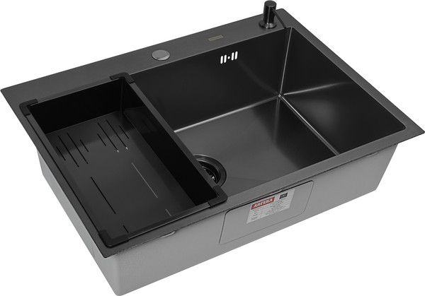 Мойка кухонная Arfeka ECO AR 70x50+CL AR G+DS AR