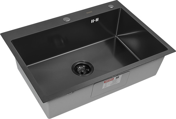 Мойка кухонная Arfeka ECO AR 70x50+CL AR G+DS AR