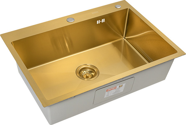 Мойка кухонная Arfeka ECO AR 70x50+CL AR G+DS AR