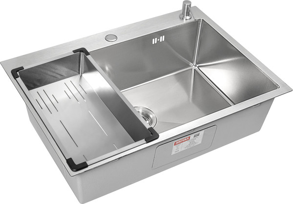 Мойка кухонная Arfeka ECO AR 70x50+CL AR G+DS AR