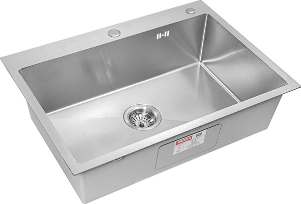 Мойка кухонная Arfeka ECO AR 70x50+CL AR G+DS AR
