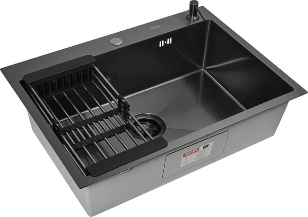 Мойка кухонная Arfeka ECO AR 70x50+CL AR+DS AR