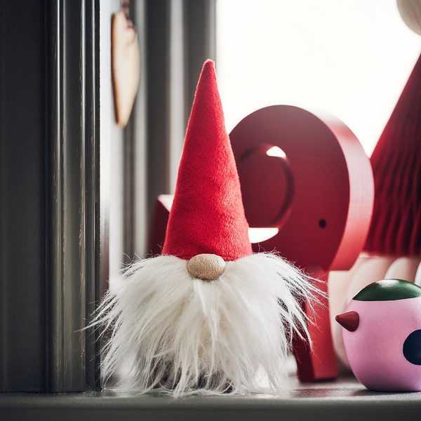 Фигура под елку Ikea Vinterfint Санта Клаус / 406.050.12