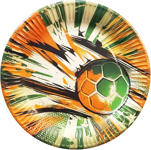 Набор одноразовых тарелок Лекс 23Февраля1 - фото