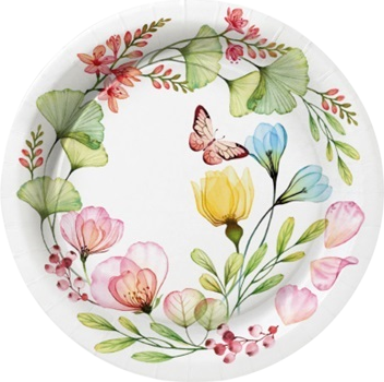 Набор одноразовых тарелок Лекс Лето - фото