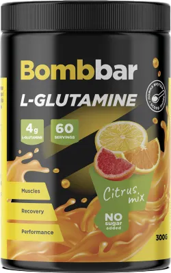 L-глютамин Bombbar Цитрусовый микс - фото