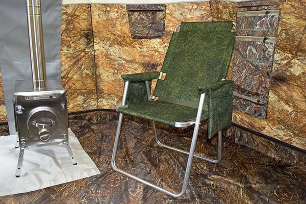 Стул складной Берег Алюминиевая конструкция стенка 1.5мм