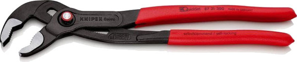 Клещи переставные Knipex Cobra QuickSet 8721300