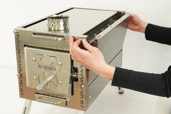 Печь походная Берег Atomstove Камин средний