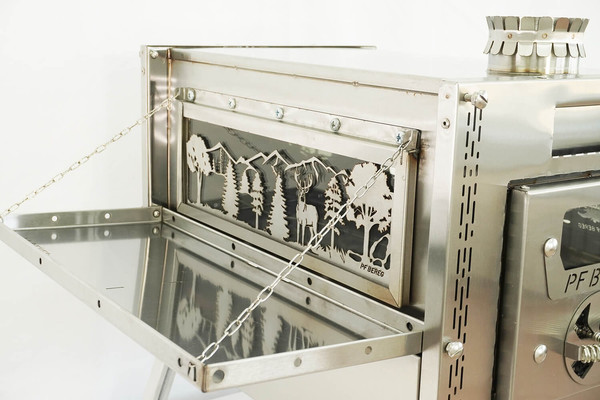 Печь походная Берег Atomstove Камин Большой