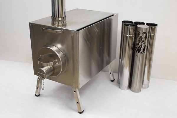 Печь походная Берег Экономка Б Большая стационарные экраны