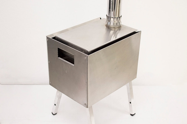 Печь походная Берег Экономка М Малая стационарные экраны