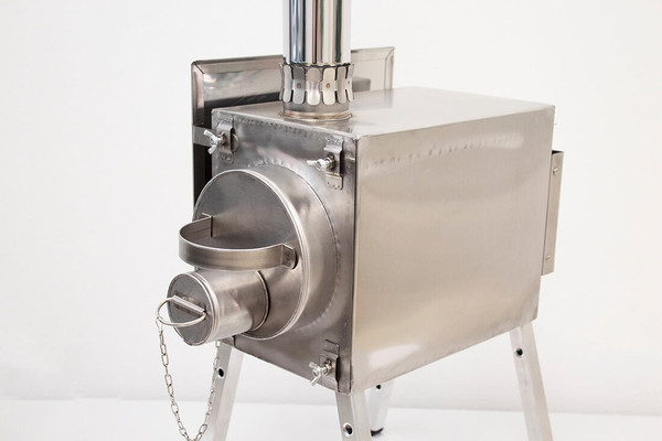 Печь походная Берег Экономка М Малая съемные экраны