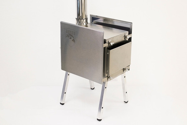 Печь походная Берег Экономка М Малая съемные экраны