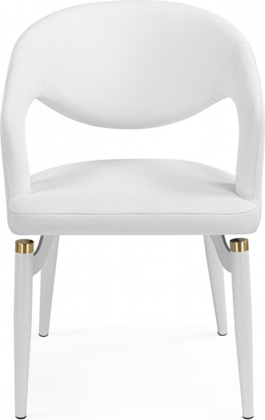 Стул Woodville Palma (white/white and gold)