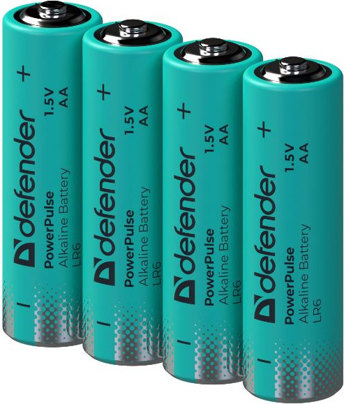 Комплект батареек Defender PowerPulse AA / 56015