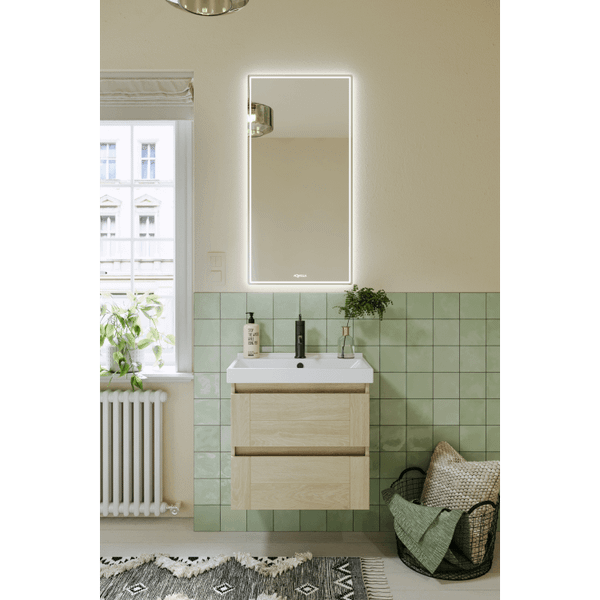 Тумба с умывальником Aqwella Astrid AST0106DD + Фостер 60 - фото